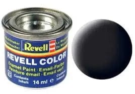Revell 32108 Black Matte Enamel Paint 14ml Revell PAINT, BRUSHES & SUPPLIES