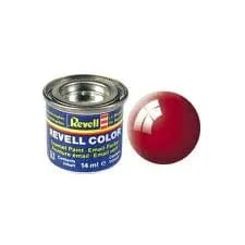 Revell 32131 Fiery Red Gloss Enamel Paint 14ml Revell PAINT, BRUSHES & SUPPLIES