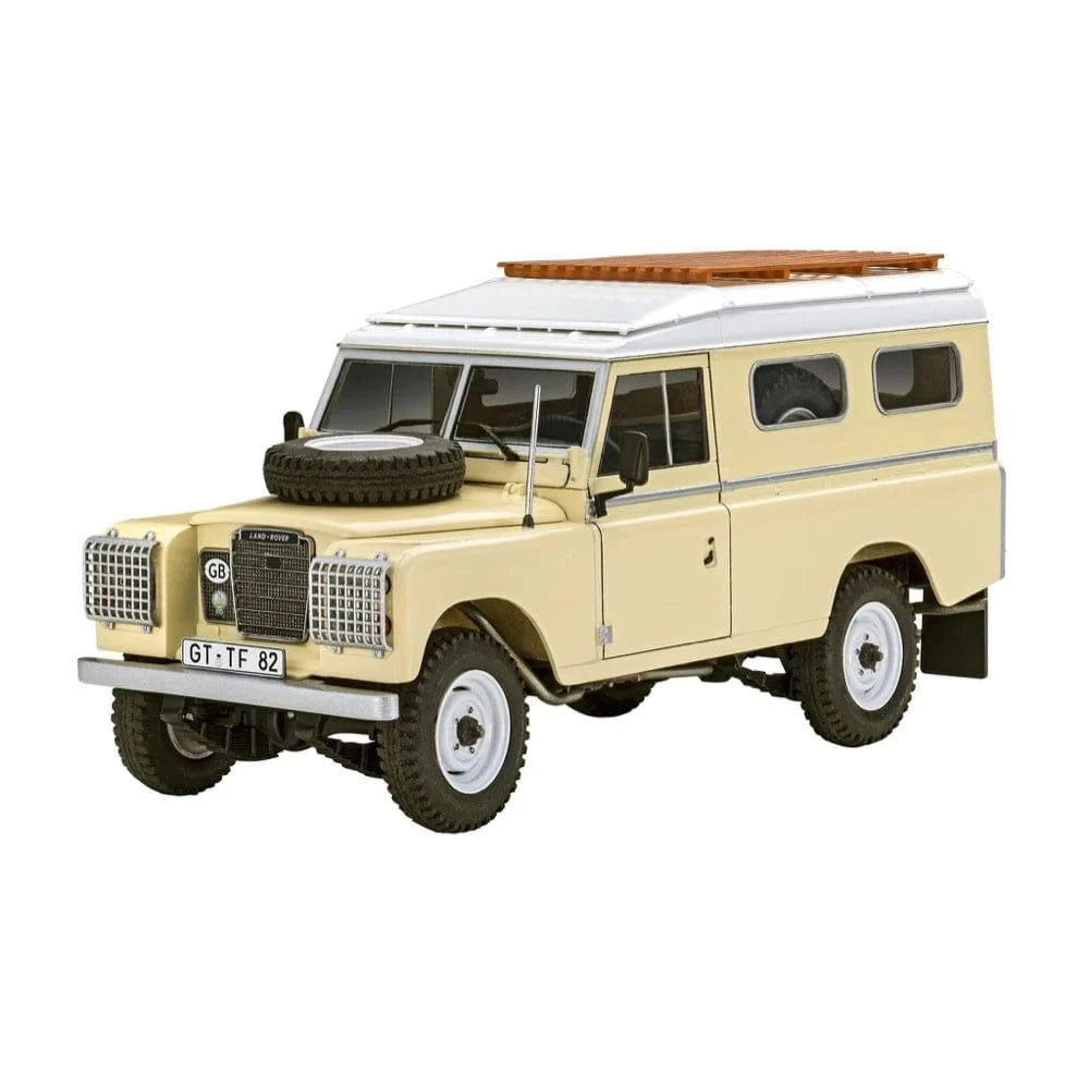 Revell 67056 1/24 Land Rover Series III LWB Commercial Plastic Model Kit - Hobbytech Toys