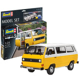 Revell 67706 1/24 Volkswagen VW T3 Bus Plastic Model Starter Set - Hobbytech Toys