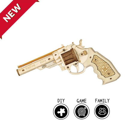 ROKR Justice Guard Corsac M60 Revolver Kit Robotime TOY SECTION