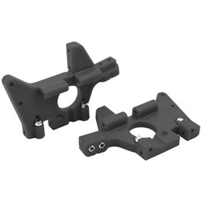 RPM Front Bulkheads For T-Max And E-Maxx Black RPM Racing RC CARS - PARTS