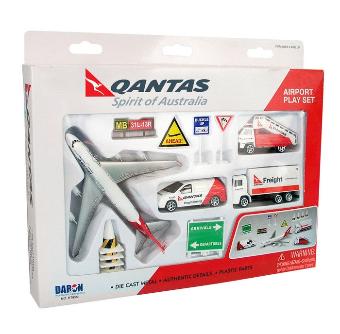 Daron Qantas Airport Playset NULL DIE-CAST MODELS