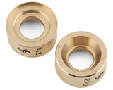 Samix TRX-4M Defender Brass Wheel Weights (Gold) (2) (21g) - Hobbytech Toys