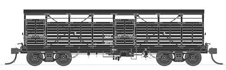 SDS 1959 BCW Cattle Wagon Pack B Weathered (3) SDS Models TRAINS - HO/OO SCALE