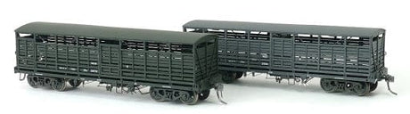 SDS 1959 BCW Cattle Wagon Pack C Weathered (3) SDS Models TRAINS - HO/OO SCALE