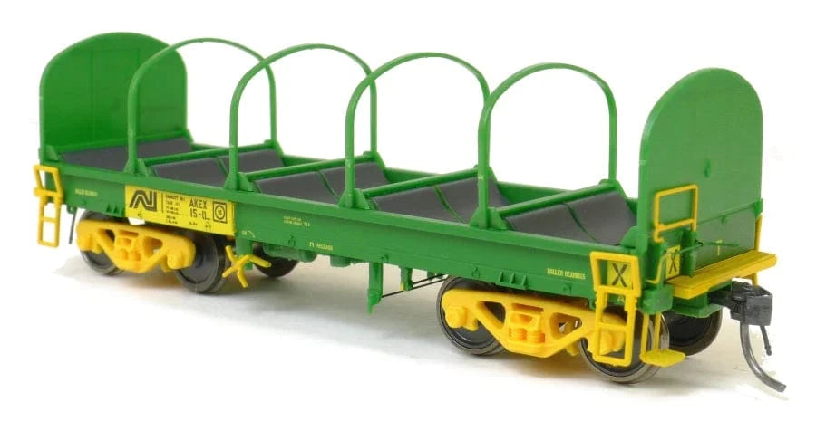 SDS AKEX004 HO RCEX-Type Steel Coil-Wagon (3-Pack) - Hobbytech Toys