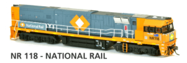 Sds HO Nr Class Locomotive Nr 118 National Rail Dc SDS Models TRAINS - HO/OO SCALE
