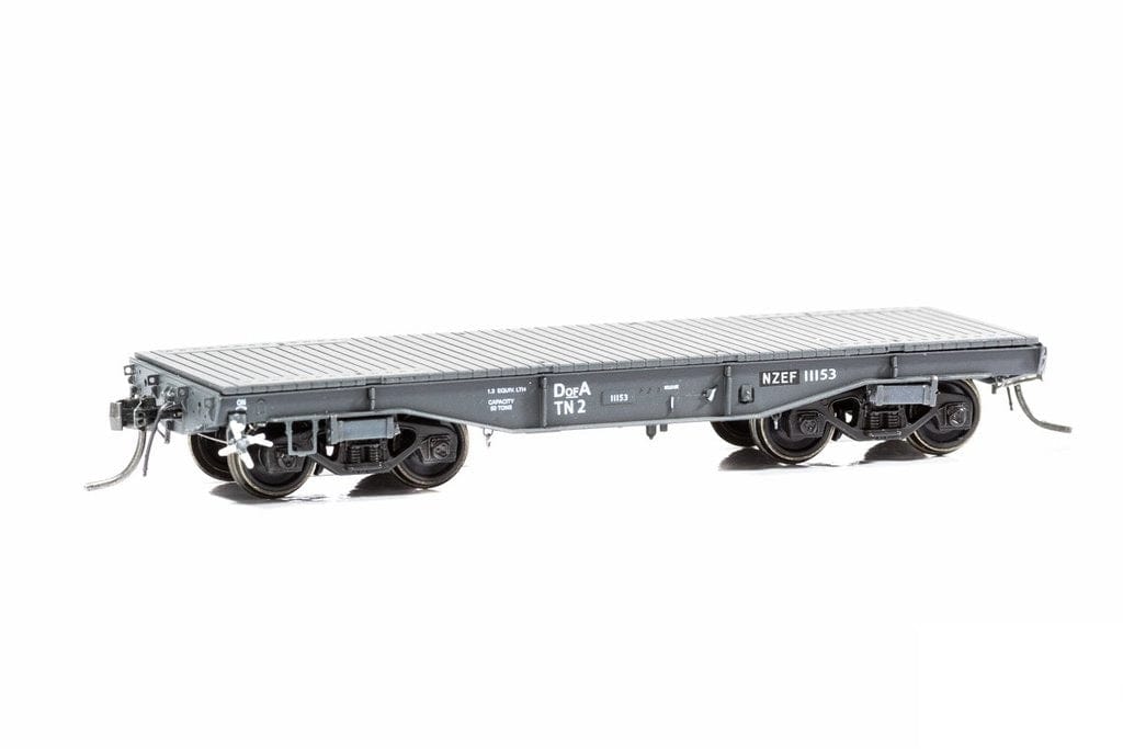 Sds HO Te Flat Wagon 1980 Twin Pack B (2) SDS Models TRAINS - HO/OO SCALE