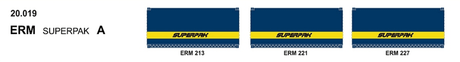 SDS Models 20ft Containers ERM Superpak Pack A - Hobbytech Toys