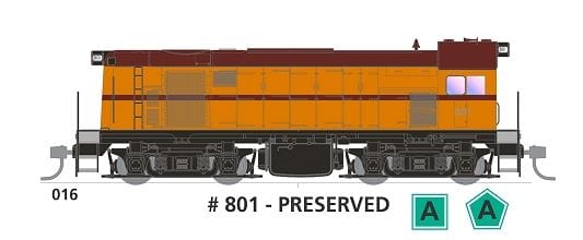SDS Models HO 800 Class 801 Preserved DC SDS Models TRAINS - HO/OO SCALE