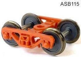 SDS Models HO XC Bogie VR Red Pair SDS Models TRAINS - HO/OO SCALE