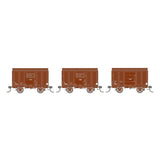 SDS Models Victorian Railways Series III U Van Pack A (3 Pack) SDS Models TRAINS - HO/OO SCALE