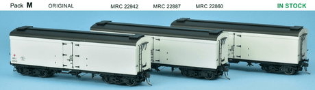 SDS MRC Refrigerated Van Pack M Original (3) SDS Models TRAINS - HO/OO SCALE