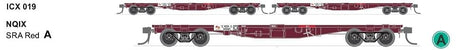 Sds Nqix Sra Red Container Wagon Pack A (3) SDS Models TRAINS - HO/OO SCALE