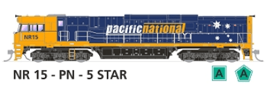 SDS NR15 Pacific National 5 Stars DCC Sound SDS Models TRAINS - HO/OO SCALE