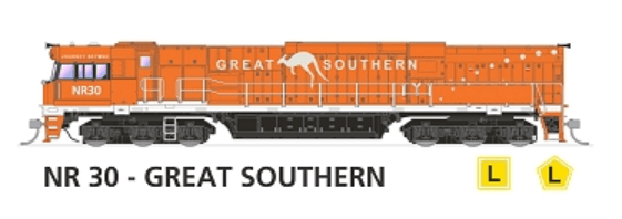 SDS NR30 Great Southern DCC/Sound Locomotive SDS Models TRAINS - HO/OO SCALE