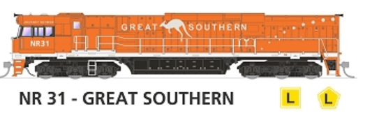 SDS NR31 Great Southern DC Locomotive SDS Models TRAINS - HO/OO SCALE
