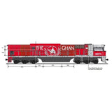SDS NR75 The Ghan Mk2 DCC Sound SDS Models TRAINS - HO/OO SCALE