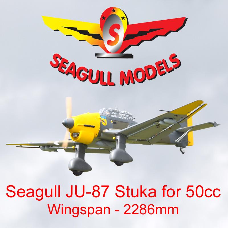 Seagull Sea284 Ju-87 Stuka For 30-50Cc Engine Arf Seagull Models RC PLANES