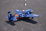Seagull Models Gumman F8F2 Bearcat RC Plane Navy Blue 33cc ARF Seagull Models RC PLANES