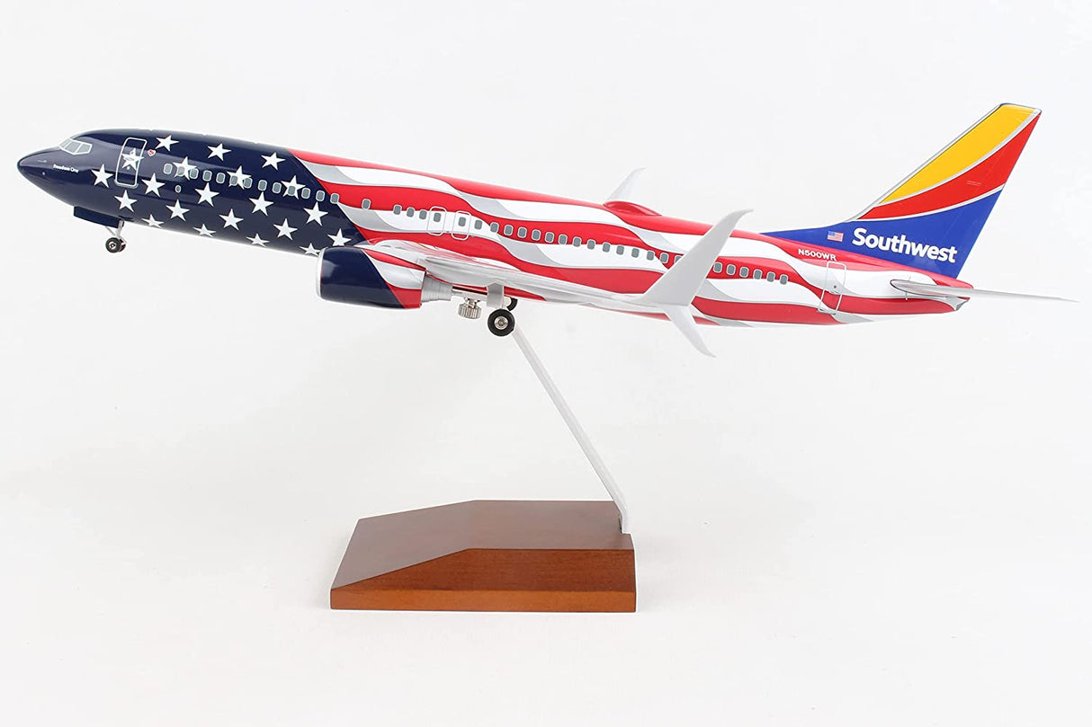 Skymarks 1/100 Southwest Boeing B737-800 Freedom One N500WR Skymarks DIE-CAST MODELS