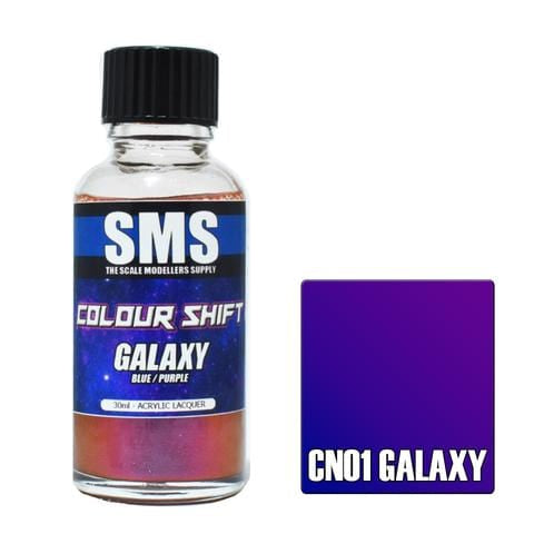 SMS CN01 Acrylic Lacquer Colour Shift GALAXY 30ml Scale Modellers Supply PAINT, BRUSHES & SUPPLIES