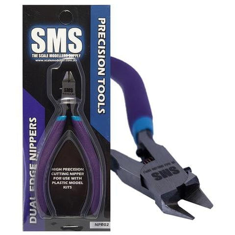 SMS NPR02 Dual Edge Nippers (Sprue Cutters) Scale Modellers Supply TOOLS