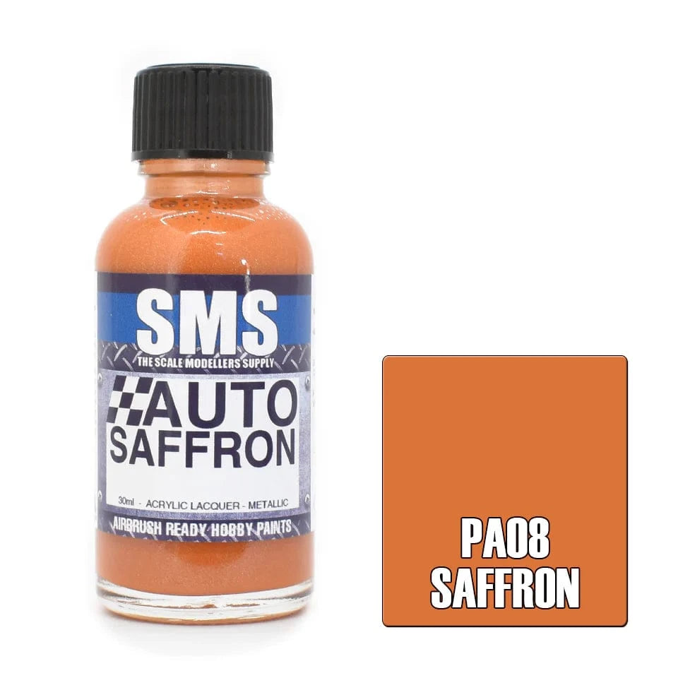 SMS PA08 Auto Colour SAFFRON 30ml - Hobbytech Toys