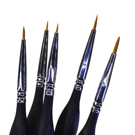 SMS Brush Set (Synthetic) 5pc - Hobbytech Toys