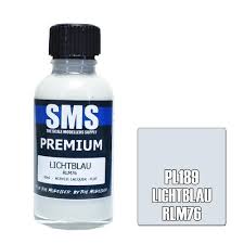 SMS PL189 Acrylic Lacquer Lichtblau Rlm76 30ml Scale Modellers Supply PAINT, BRUSHES & SUPPLIES