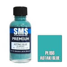 SMS PL198 Acrylic Lacquer Aotaki Blue 30ml Scale Modellers Supply PAINT, BRUSHES & SUPPLIES