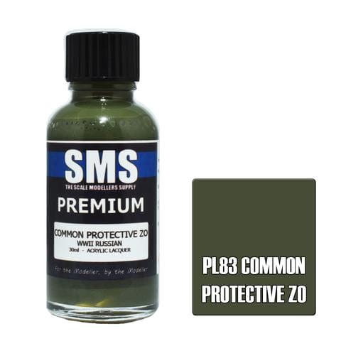 SMS PL83 Premium Acrylic Lacquer Common Protective Zo 30ml Scale Modellers Supply PAINT, BRUSHES & SUPPLIES