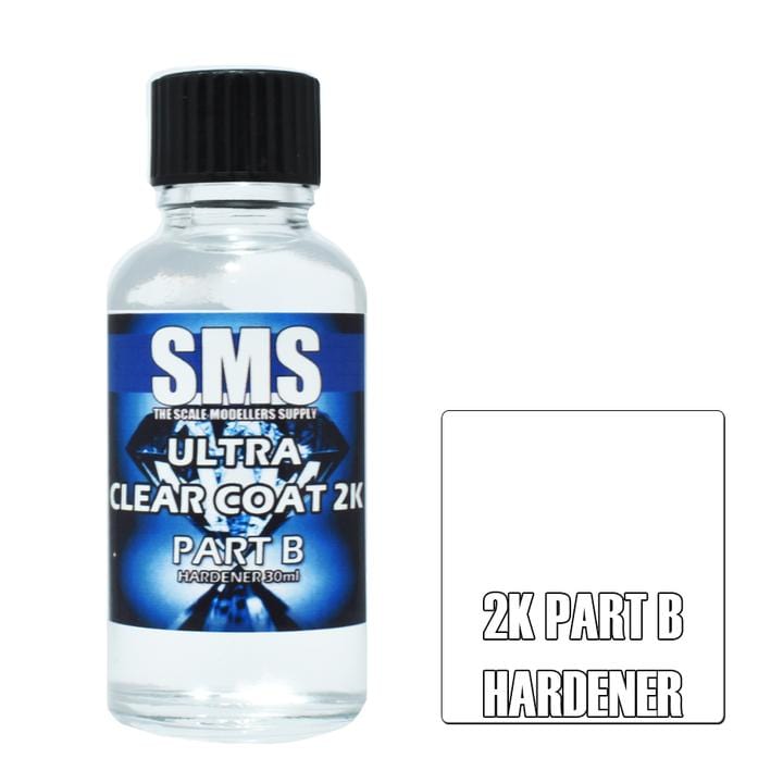 SMS SET06 Ultra Clear Coat 2K Set Scale Modellers Supply PAINT, BRUSHES & SUPPLIES