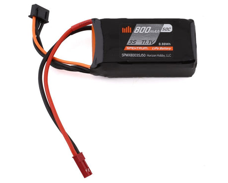Spektrum 800mAh 3S 11.1V 50C LiPo Battery with JST Connector - Hobbytech Toys
