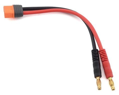 Spektrum IC3 Device Charge Lead 6inch, 13 AWG / 4mm Bullets Spektrum ELECTRIC ACCESSORIES