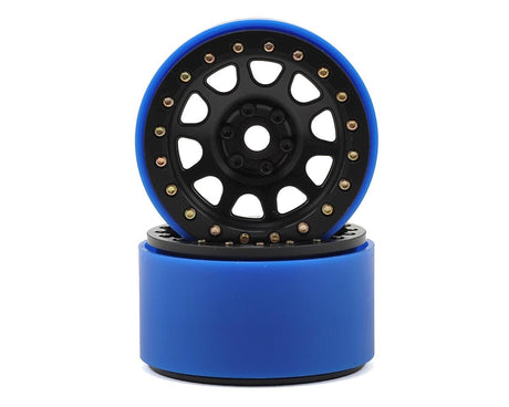 SSD RC 2.2 D Hole PL Beadlock Wheels (Black) (2) (Pro-Line Tires) - Hobbytech Toys