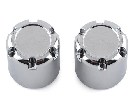 SSD RC Scale Rear Hubs (Chrome) (2) SSD RC RC CARS - PARTS