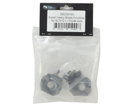 SSD RC SCX10 II AR44 Heavy Brass Steering Knuckles SSD RC RC CARS - PARTS