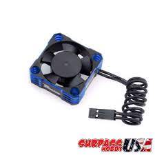 Surpass Hobby Rocket Aluminum Cooling Fan 30x30mm 8.4v Blk/Blue Surpass Hobby RC CARS - PARTS