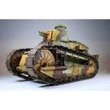 Takom 1/16 French Light Tank Renault FT char canon/Girod turret Plastic Model Kit [1001] - Hobbytech Toys