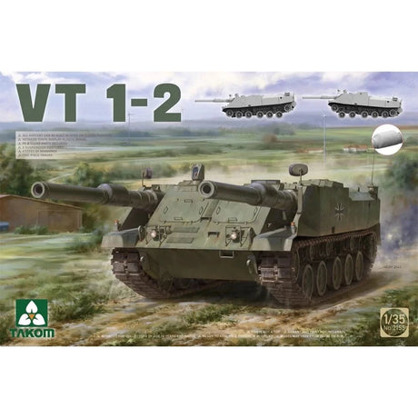 Takom 1/35 VT 1-2 Plastic Model Kit [2155] - Hobbytech Toys