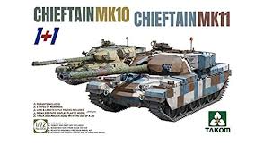 Takom 5006 1/72 Chieftain MK11 and Chieftain MK10 Takom PLASTIC MODELS