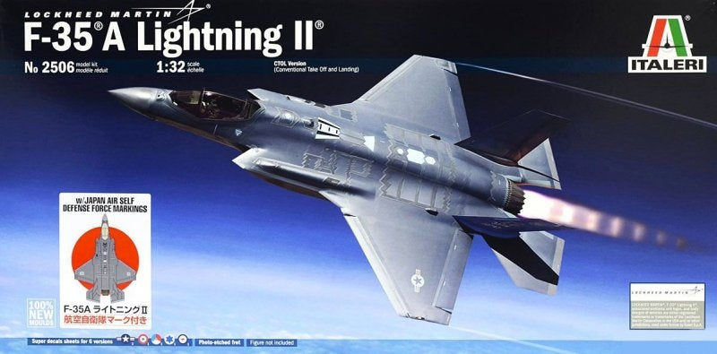 Tamiya 1/32 F-35A Lightning Ii With Jasdf Markings Tamiya PLASTIC MODELS