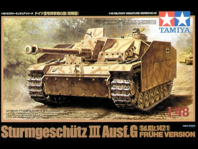 Tamiya 1/48 Sturmgeschutz Iii Ausf.G Sd.Kfz.142/1 Tamiya PLASTIC MODELS