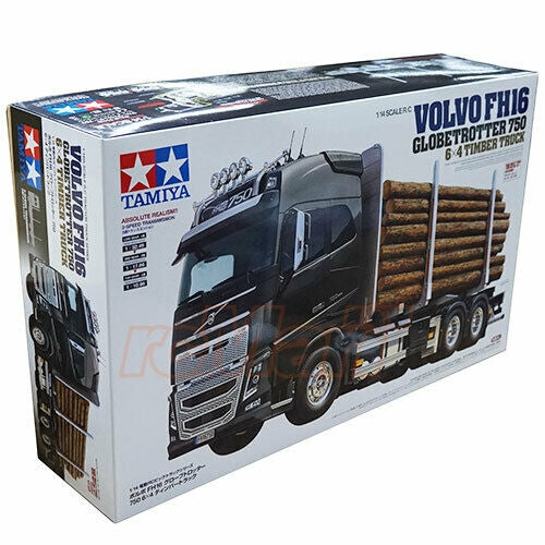 Tamiya 1/14 Volvo Fh16 Globetrotter 750 6X4 Timber Rc Truck Kit Tamiya RC CARS