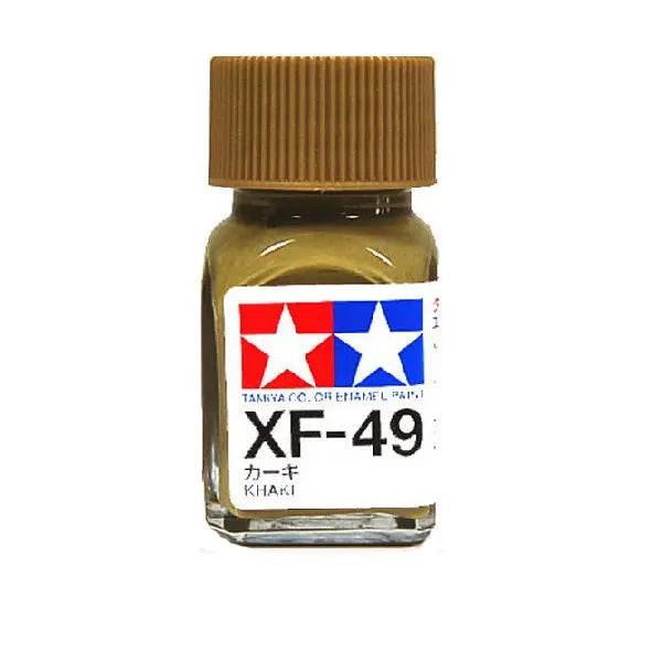 Tamiya XF-49 Enamel Khaki Tamiya PAINT, BRUSHES & SUPPLIES