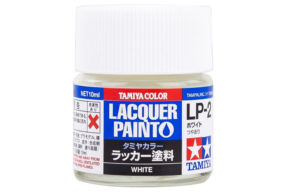 Tamiya Lp-2 Lacquer Paint White Tamiya PAINT, BRUSHES & SUPPLIES