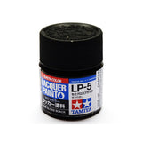 Tamiya Lp-5 Lacquer Paint Semi Gloss Black Tamiya PAINT, BRUSHES & SUPPLIES