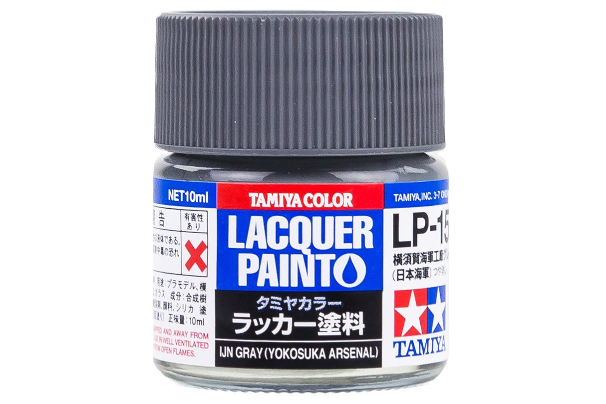 Tamiya Lp-15 Lacquer Paint Ijn Gray (Yokosuka Arsenal) Tamiya PAINT, BRUSHES & SUPPLIES